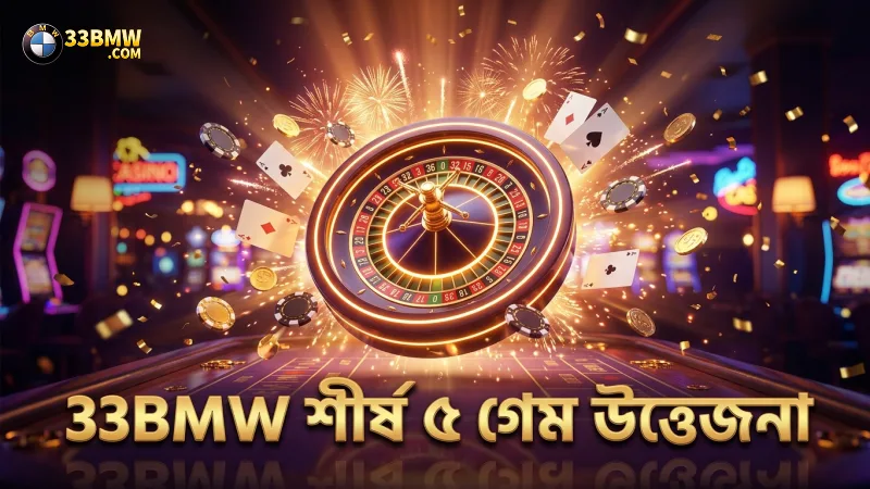 শীর্ষ ৫ গেমে সেরা গেমপ্লে ও উত্তেজনা 33BMW তে।