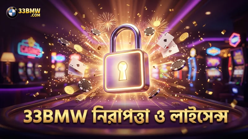 33BMW এর লাইসেন্স এবং নিরাপত্তা প্রতীক