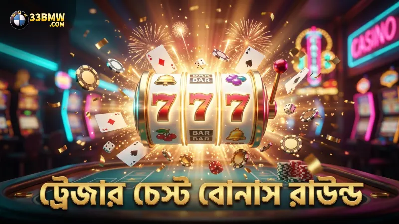 ট্রেজার চেস্ট বোনাস রাউন্ডের স্পিন এবং পুরস্কার প্রাপ্তি প্রক্রিয়া