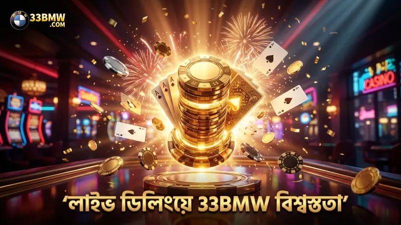 লাইভ ডিলিংয়ে স্বচ্ছতা বজায় রাখতে 33BMW বিশ্বাসযোগ্যতা রাখে