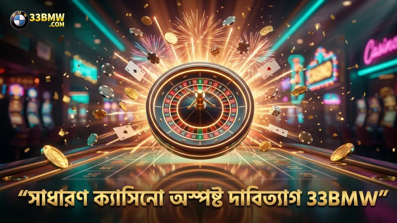 সাধারণ ক্যাসিনোর দাবিত্যাগে অস্পষ্ট ভাষা প্রযোজ্য হয়।