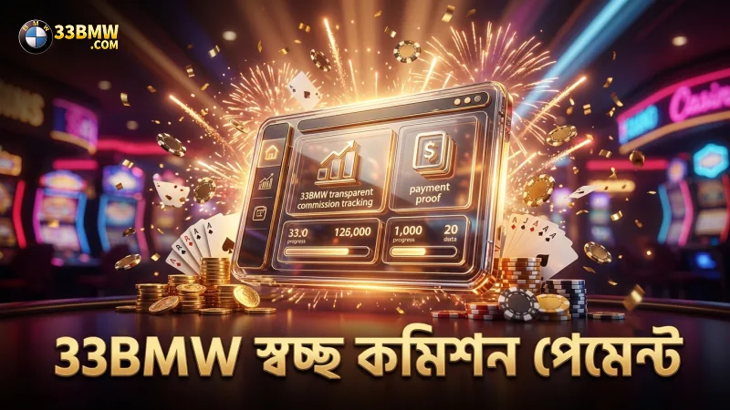 33BMW-র স্বচ্ছ কমিশন ট্র্যাকিং ও পেমেন্ট সিস্টেম ব্যবহার।