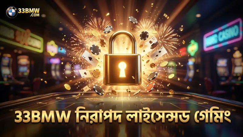 নিরাপদ গেমিং এবং লাইসেন্স নিশ্চিত করে 33BMW।