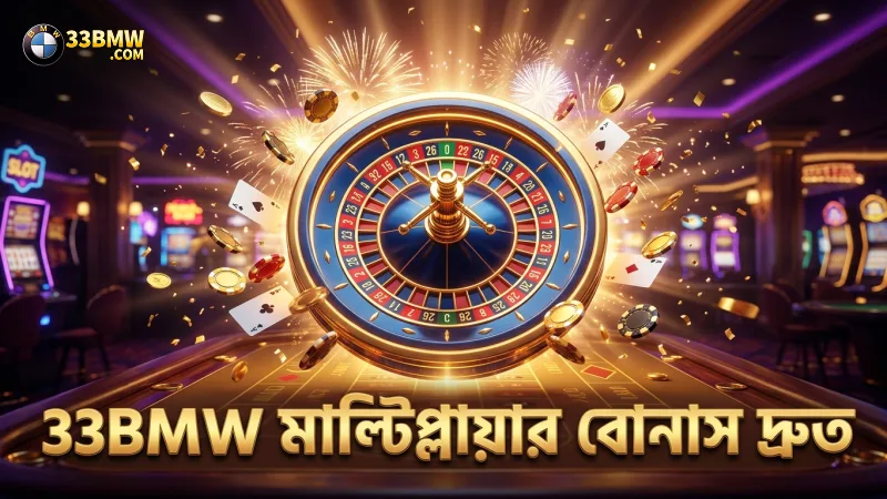 33BMW এর মাল্টিপ্লায়ার রিল বোনাস দ্রুত ট্রিগার হয়