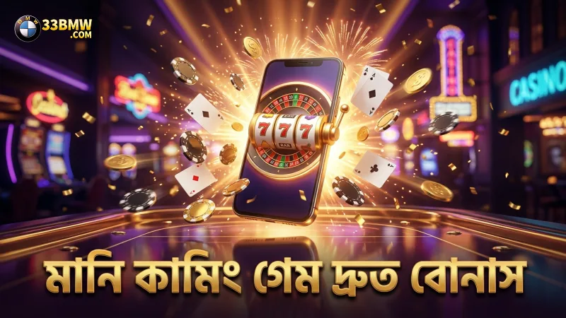 ত্বরিত স্পিনে মানি কামিং গেমের বোনাস পাওয়ার সম্ভাবনা বাড়ে
