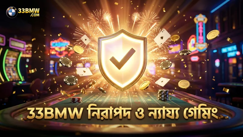 33BMW নিশ্চিত করে নিরাপদ ও ন্যায্য গেমিং পরিবেশ।